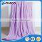 popular 100% polyester super soft solid color flannel blankets