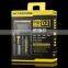 New Arrival Nitecore D2 charger IMR/Lifepo4/NiMh/NiCd AA AAA battery charger nitecore charger