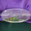 hand-blown baccarat abysse crystal ashtray