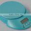 digital diet kitchen scale with tare function and timer countdown alarm function