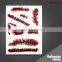 Temporary Tattoos Sticker Halloween Zombie Scars Tattoos With Fake Scab blood                        
                                                Quality Choice