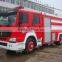 Howo 4x2 8ton foam water fire truck,fire engine