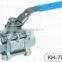 1pc 2pc 3pc Stainless Steel Ball Valve With Thread End or Falange End or Welding End