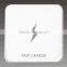 Custom digital wireless charger for furniture suitable for computer desk super fast portable mobile phone charger