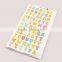 Custom hot sale pvc 3d wall sticker color self-adhesive child letter sticker sheet cartoon number sticker for kid