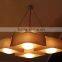 Latest design home big wood led lights and lightings chandelier modern for hotel P1012-3R