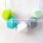 fashion jewelry baby teething hexagon beads necklace safety silicone teething necklace wholesale TN019