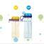 plastic sports bottle with straw