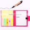 fashion design memo pad with pen set