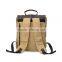 High quality retro canvas unisex backpack,travel bag shoulder bag school bagfor teenager handcraft manufacturing