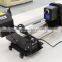 Take up reel system with tention bar for banner printer