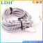 white 3M/10FT Hemp Rope Micro USB Charger Charging Sync Data Cable Cord for Cell Phone~SY076