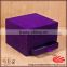 Custom ribbon flower luxury wedding gift box, favor box gift packaging, foldable gift box