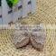 china wholesale jute ribbon bow for gift box packing