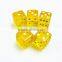 2016 Translucence high-grade acrylic /resin custom polyhedral dice
