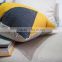 Custom geometric digital printing throw decorative plain pillow covers Car seat backrest cushions