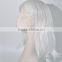 Hot selling White wig with bangs synthetic wig N241