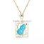 Simple Pendant Necklace Design Wholesale Silver Jewelry