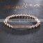Summer Bars Zircon New style Men girl Fashion Micro Inlay CZ Crystal Pave Beads Men Woman Zircons Bar Bangle Bracelets