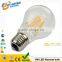 led filament bulb, 8w high brightness led transparent pc bulb, E27 base led bulb