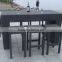 2016 hot sale bar table and chair used for restaurant outdoor UNT-R-185