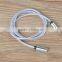 3 Feet 1m 3.5mm male to female audio cable metal connector pvc shell aux cable