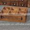 multifunction wooden small box without lid customized