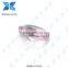 Wuzhou Synthetic Gemstone / Nano Pink Gems / Oval Shape Nano