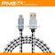Custom logo high charging speed OD4.0 mini usb data cable