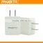 Hot products mini wall charger with us/uk/eu plug dual usb port 5v 2.1a travel charger for phone charger