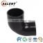 high temperature 38mm to 25mm black 90 degree clear auto silicone reducer elbow hose silicone rubber hose
