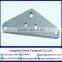 L type yoke connecting plate Hot-Dip Galvanized Steel power fitting with High Quality