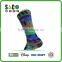 blue green black camouflage compression sports socks