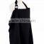 100% cotton sateen black fashion mummy breastfeeding canopy for stroller