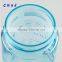 CNYE Drinkware water bottles sky blue outside sport brief portable leak-proof plastic cups round shape with lip with rope 800ml