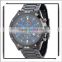 Fashion PU Quartz Analog Waterproof Wrist Mens Watch