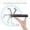 One-piece Foldable Design Selfie Stick With Built-in Bluetooth Shutter Remote For iOS/Android Phones