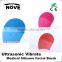 Professional Facial skin Care Brush Deep Cleansing sonic silicone Cleanser / Make up Brush for home Use