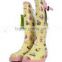 Sexy Ladies Kids Rubber Boots/Rainshoes/Galoshes From Quzhou Hebei