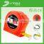 3m high quality rubber cover staninless steel measure tape