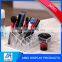 wholesale fasional plastic makeup storage with divided cosmetic box