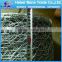 Hexagonal wire mesh finished roll and materials