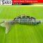 SGD6J03 Six-section Shad Joint plastic lure 8"