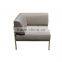 Modern outdoor sofa, stainless steel sofa set