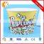 Big yellow disposable paper Popcorn Cups / Bowls for movies