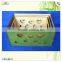 various color painted laser engraved finished plywood wooden crates