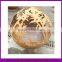 Large Spherical Outdoor Decorated steel firepit sphere