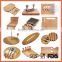 Wooden cheese board set 4pcs cheese tools set