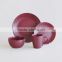 16pcs high quality embossed dinner set with purple solid color