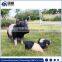 Garden decoration lifelike animal figurine life size pig statue